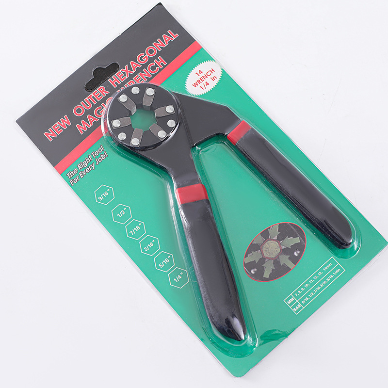 The magic activity all-purpose multi-functional wrench that can hold an external hexagon wrench is selling well on Amazon, AliExpress and EBAY Item Picture