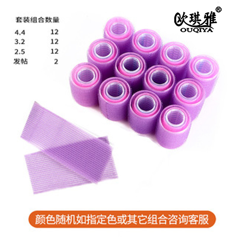 Hair care tools: Self-adhesive hair curls, sponge core, self-adhesive magic hair curls, pear blossom hair, sleeping curls, no need for perming, no damage to hair details Picture