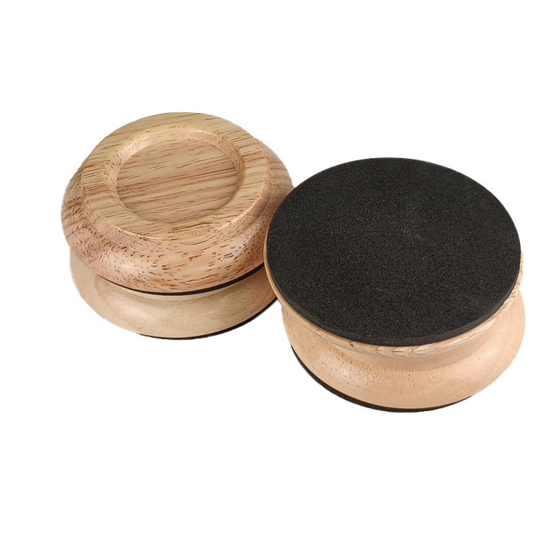 实木立式三角钢琴脚垫4只装防震抗压隔音地板保护钢琴防滑垫批发