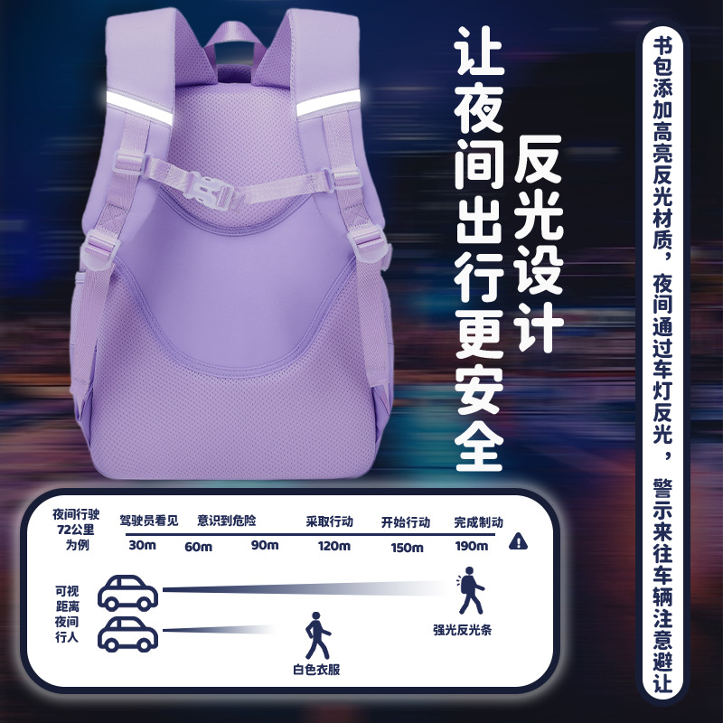 小学书包实物图