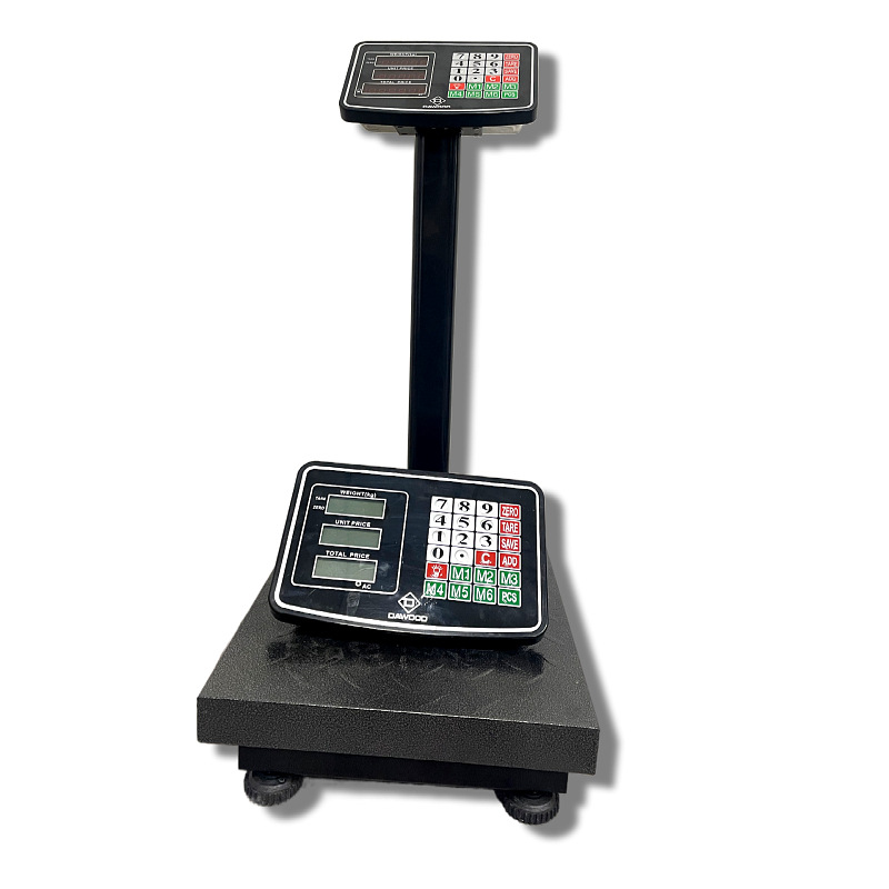 Source Electronic Platform Scale Pattern Steel Folding Valuation Scale High Precision Valuation Scale 150Kg300kg Platform Scale details Picture
