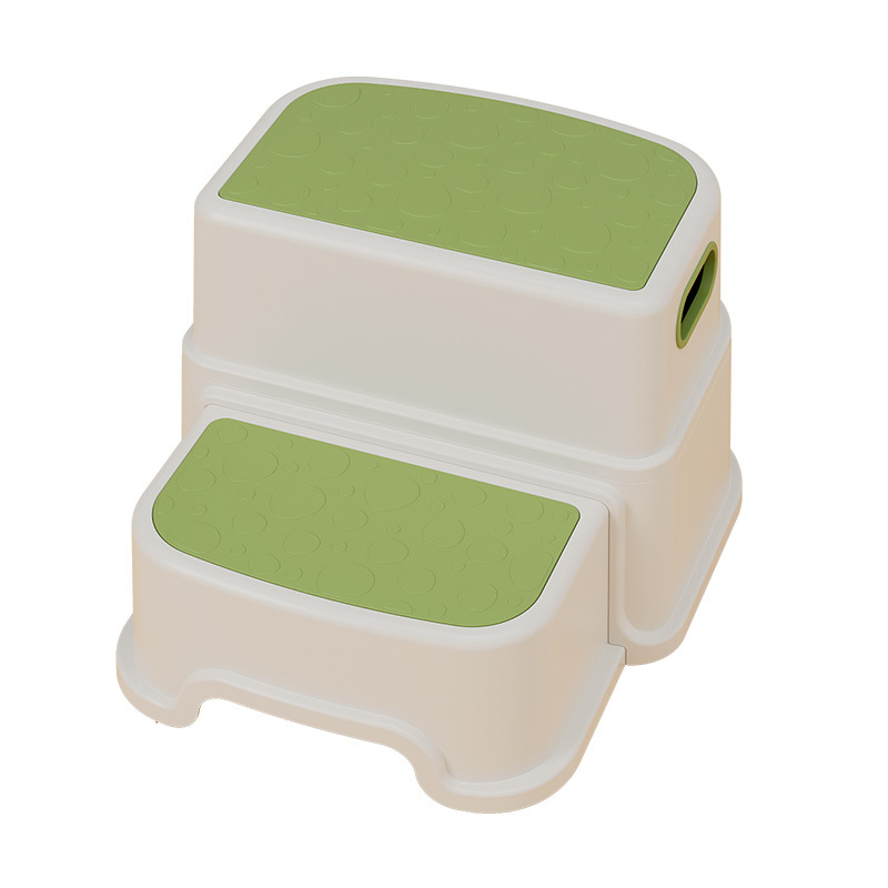 Children's double-layer footstool, baby footstool, detachable hand washing steps, face washing footstool, anti-slip footstool Item Picture