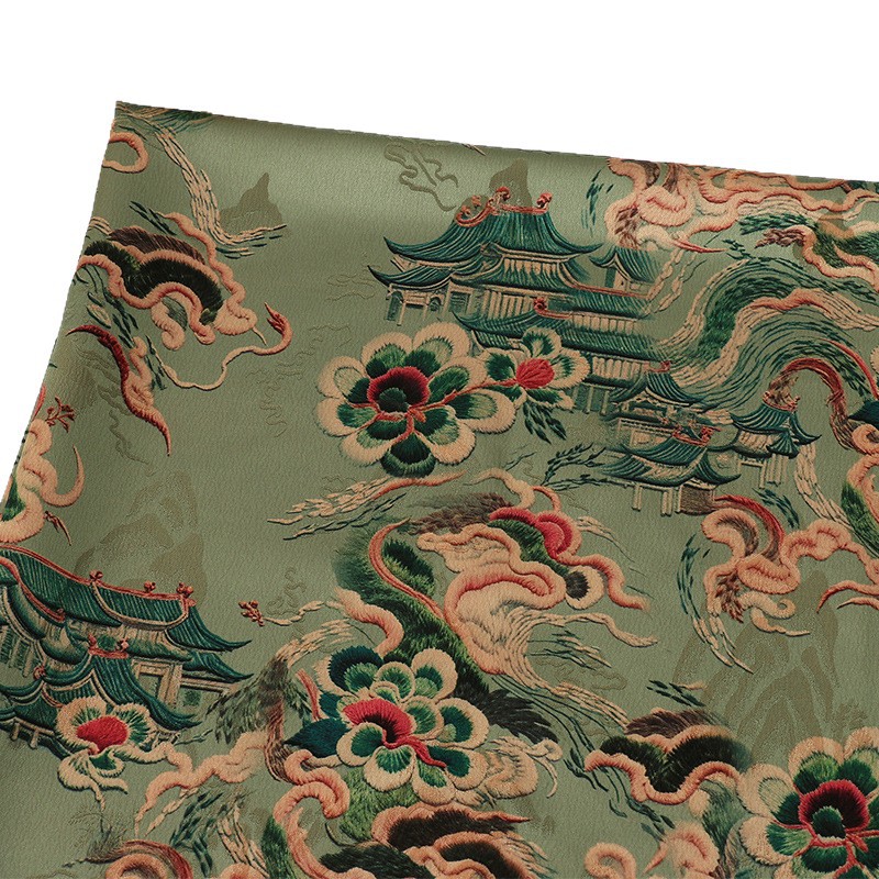 色织、提花布实物图