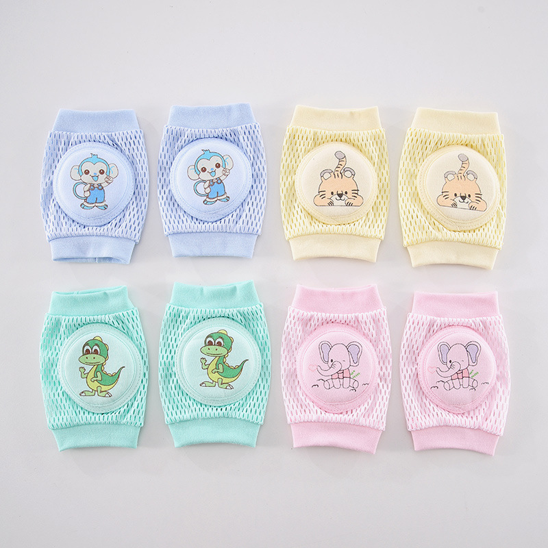 Children's breathable mesh knee pads Baby knee pads Infant knee pads Baby crawling toddler walking sports elbow pads Application Scenario