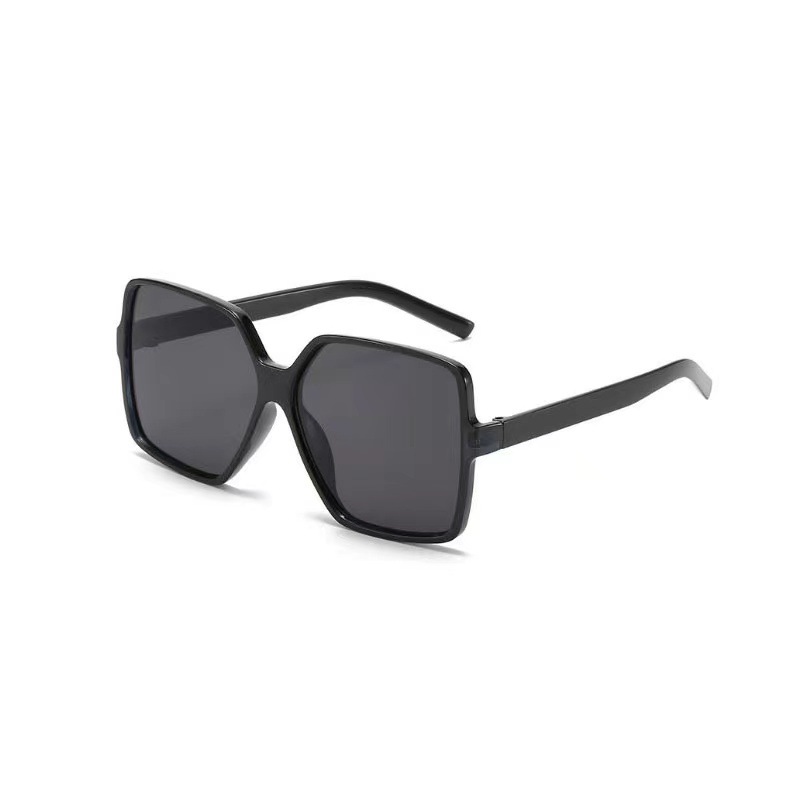欧美跨境方形爆款女太阳镜超大全框时尚Y2K Sunglasses Oversize
