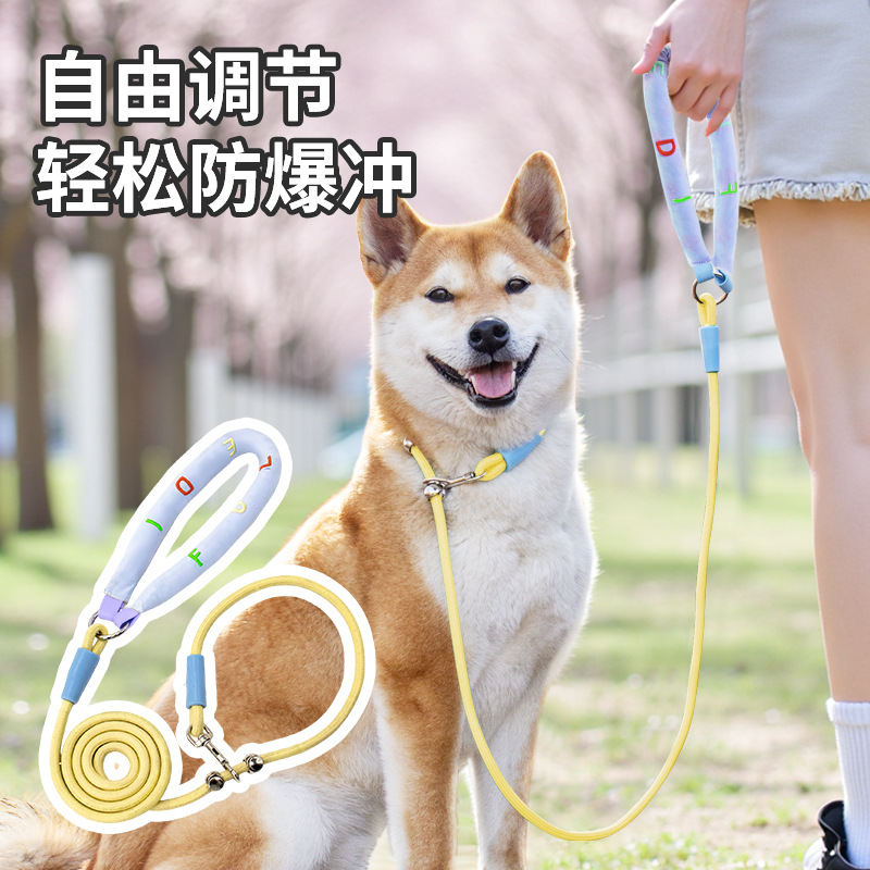 牵引绳/狗绳/宠物/宠物牵引绳带/胸背产品图