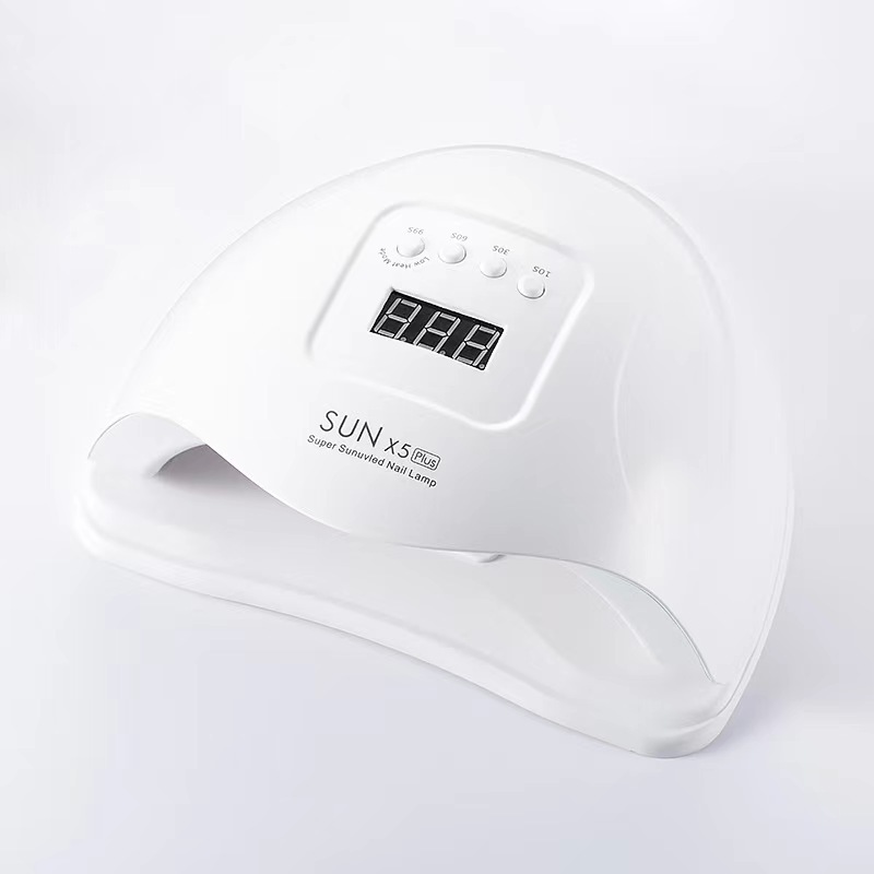 sunx5plus美甲灯120W光疗灯烘甲机不黑手指甲油胶烤灯速干光疗机