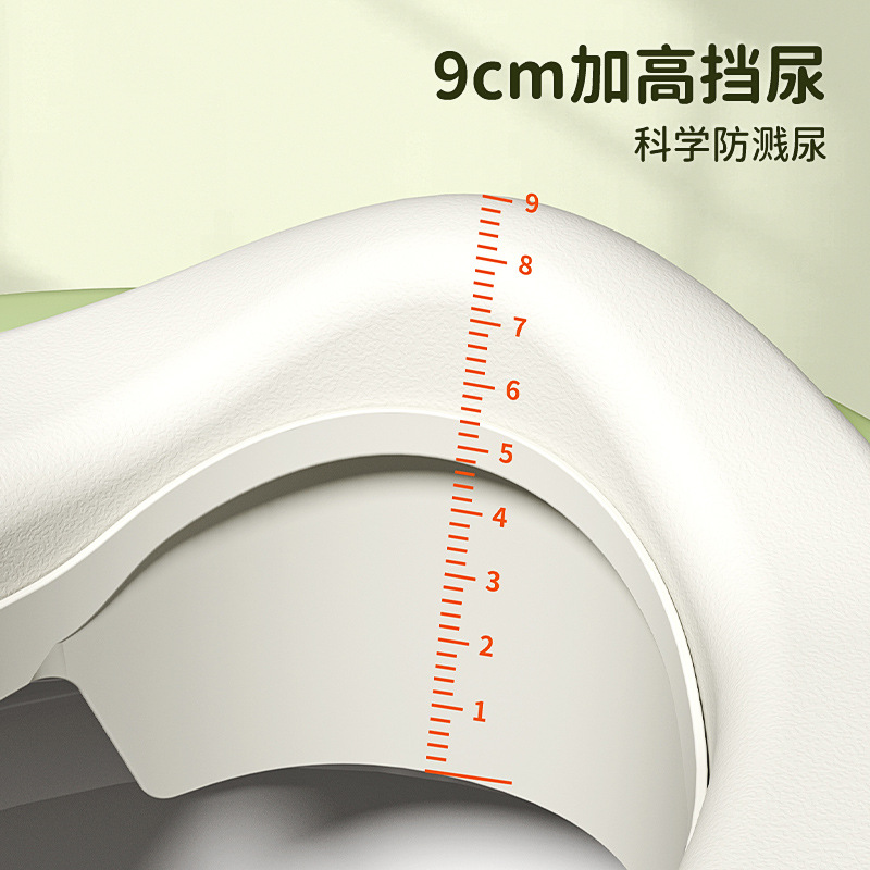 Wholesale of children's toilet seats, splash-proof toilet covers for infants and toddlers, children's toilet seats, and baby auxiliary toilet seats Application Scenario