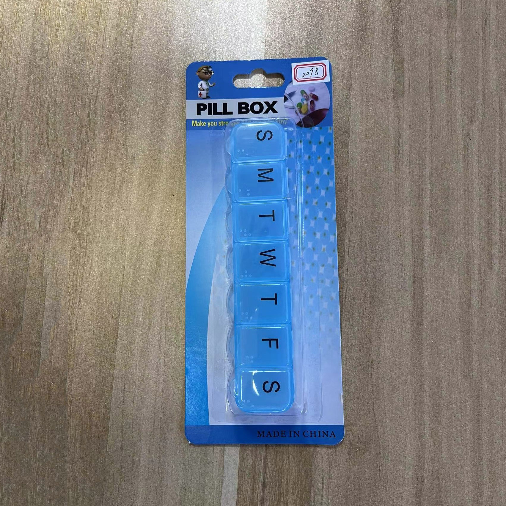 Pack A Weekly Portable Pill Box 7 Days With Braille Pill Box Portable 7-Cell Pill Box Rs-6501 Application Scenario