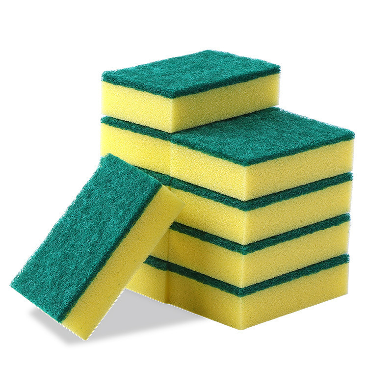 High-density dishwashing sponge, kitchen cleaning sponge details Picture