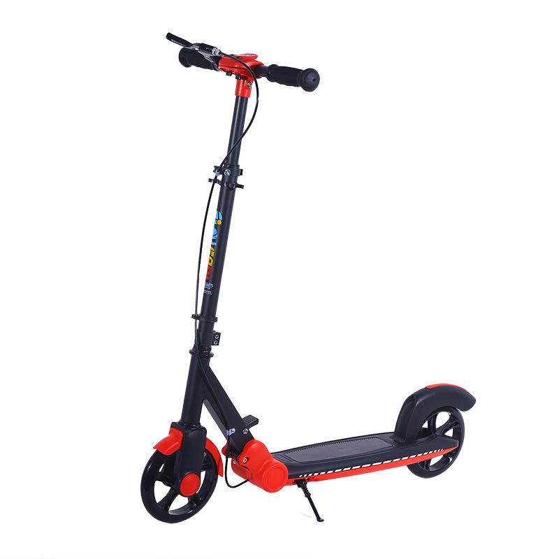 成人精铁代步车可折叠城市便携手刹滑板车双轮减震电动滑板车现货