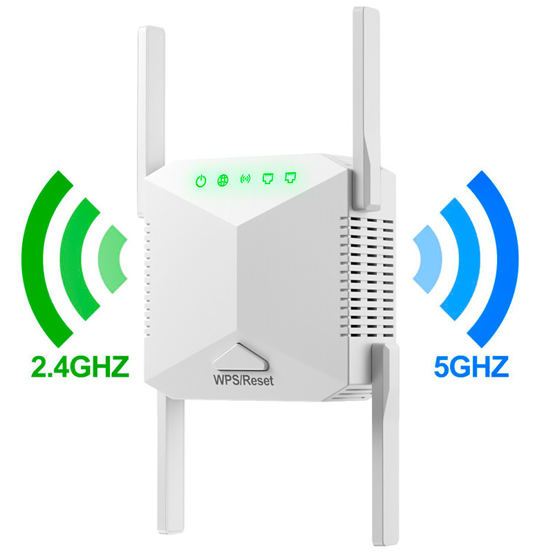 wifi中继器增强器1200M双频4g5g无线中继器放大器wifi信号扩大器