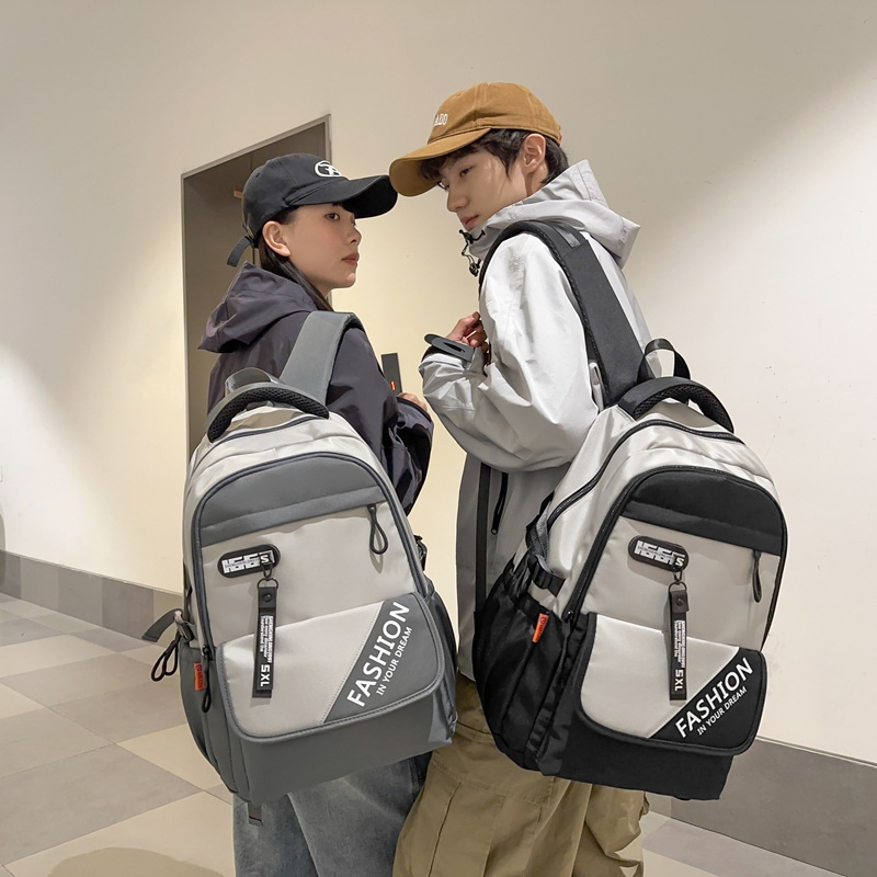 2025 New large-capacity Japanese-style simple backpack, a backpack for junior and senior high school students and teenage girls, with a high level of appearance