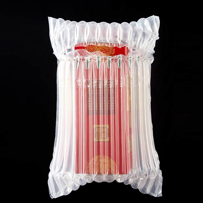 Honey air column bag roll material, shockproof and anti-drop cushioning airbag, express packaging bubble column, inflatable packaging bubble bag pad pic 4