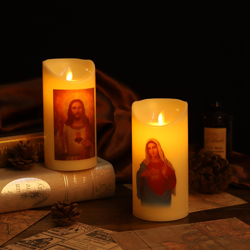 led窗帘灯/细蜡烛芯/圣诞/蜡烛棉芯/铁子风灯产品图