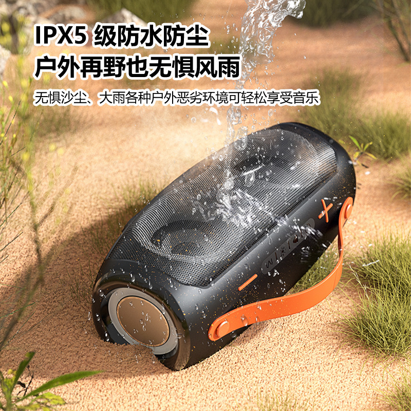 2025 New Wireless Bluetooth Speaker Outdoor Waterproof Portable 20W Overweight Subwoofer With Rgb Light Sound details Picture