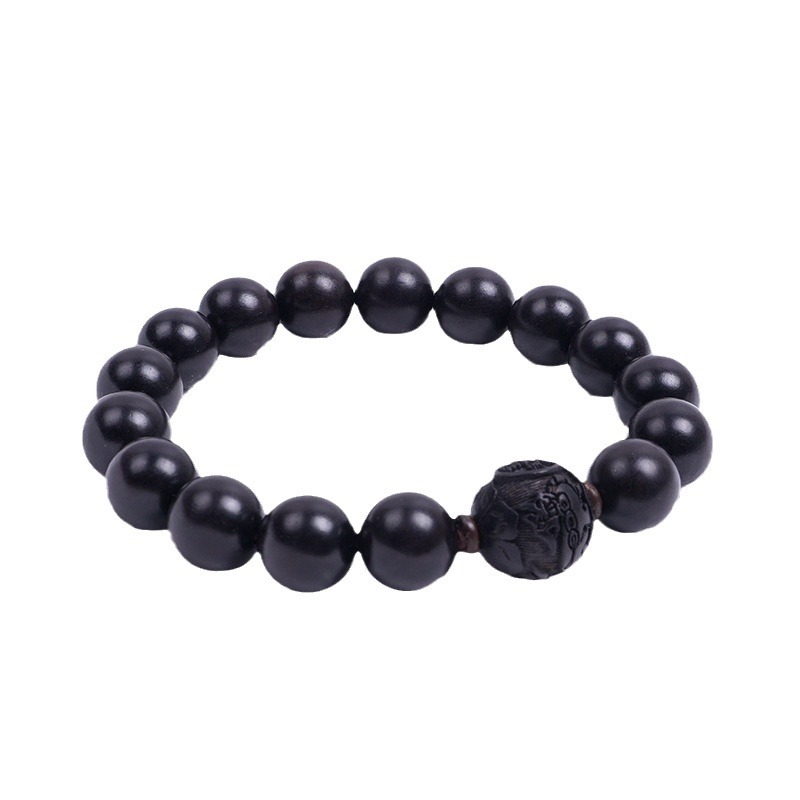 Wealth-attracting PI Xiu bracelet, purple sandalwood bracelet, PI Xiu Bringing Treasures, wooden cultural play, black sandalwood prayer beads manufacturer wholesale bracelet beads, cultural play bracelets Item Picture