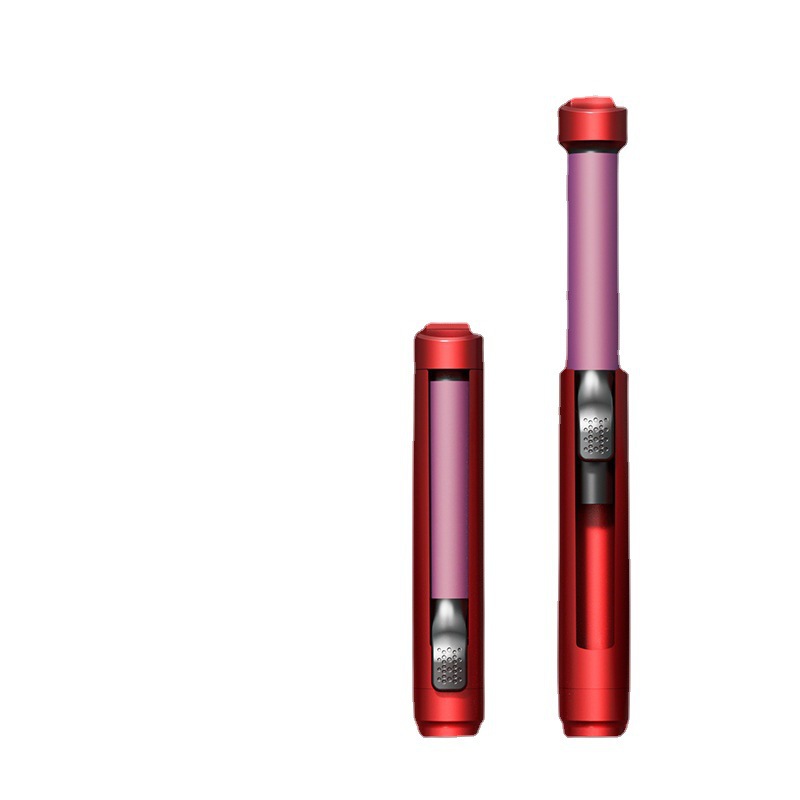 Mini hair curling and straightening device, portable telescopic hair curling and straightening dual-purpose small clamp, multi-functional hair curling device, new cross-border model Item Picture