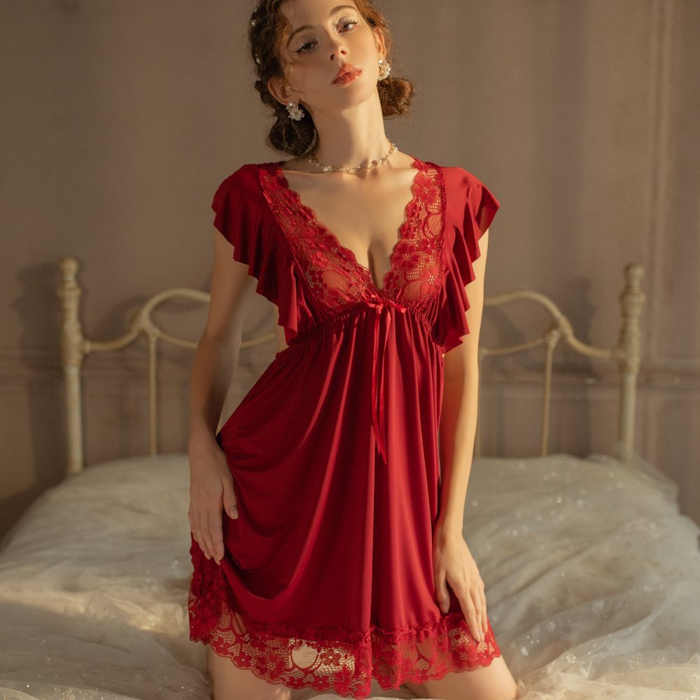 情趣内衣/情趣用品/女仆装女式透视性感/情趣内衣套装/内衣细节图
