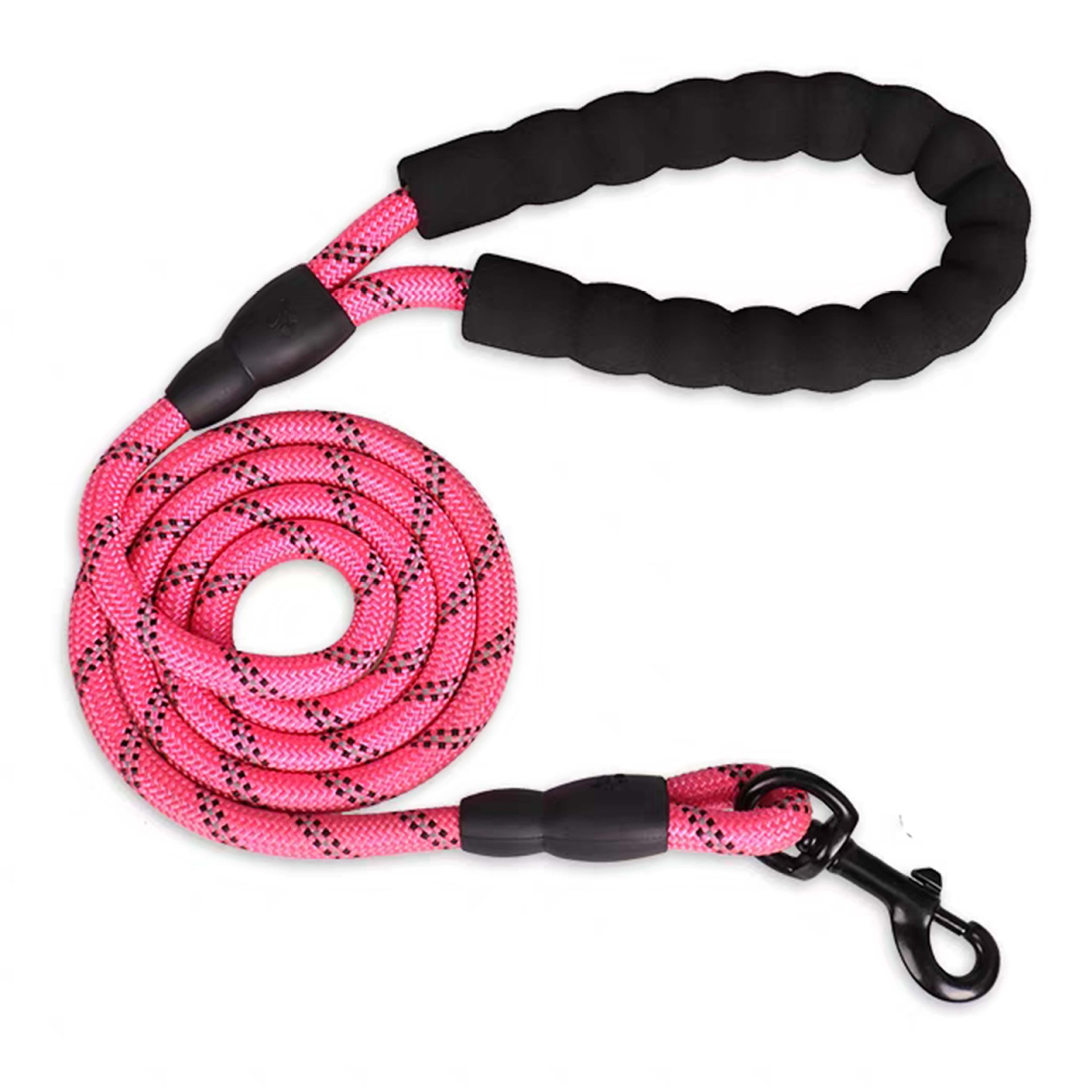 Amazon cross-border dog leash, outdoor luminous dog leash, explosion-proof impact-resistant nylon dog leash wholesale, luminous pic 12