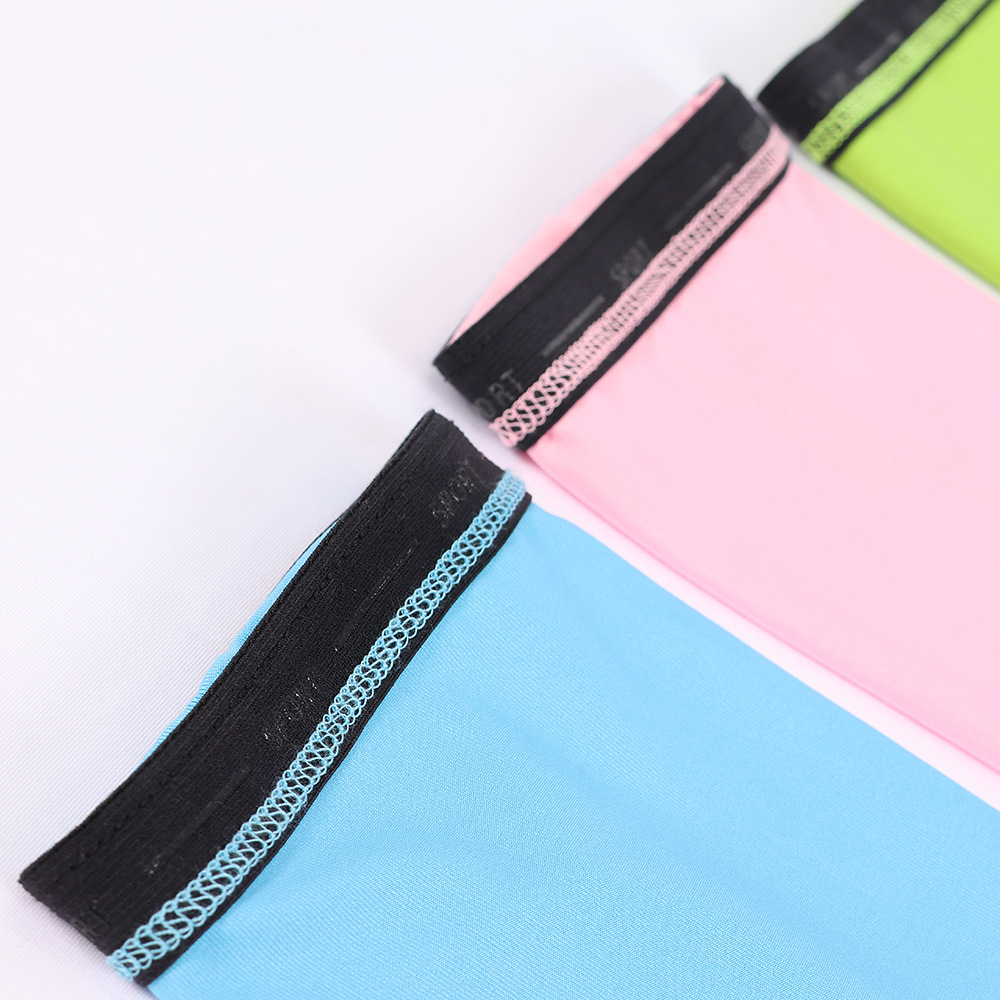 Basketball arm guard silicone anti-slip sleeve guard, summer sun protection ice silk sleeve guard, outdoor cycling sports motorcycle arm cover Specification image