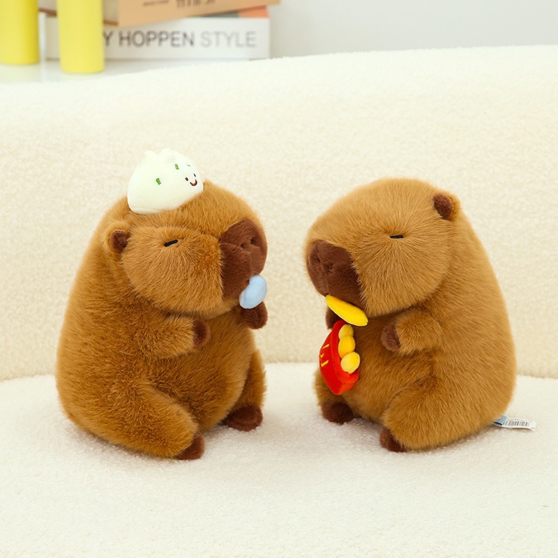 毛绒玩具/卡皮巴拉/公仔/娃娃/玩偶产品图