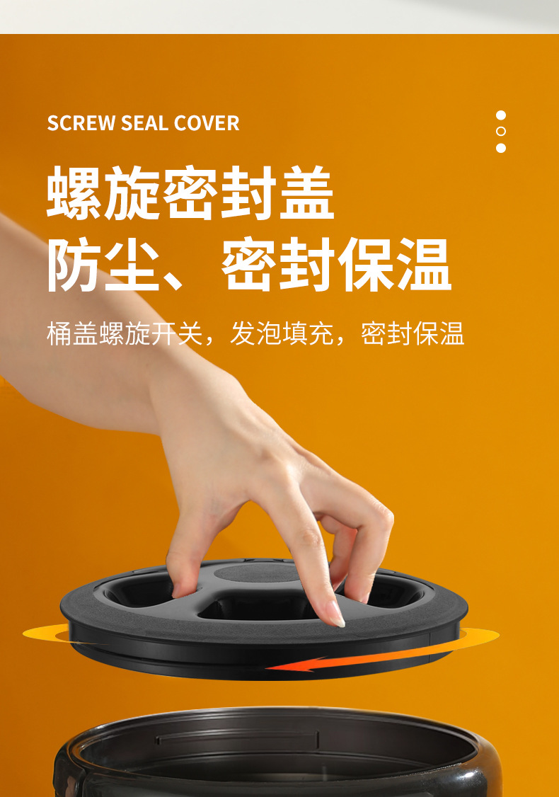 严选奶茶桶不锈钢冷热双层保温茶水桶保温桶摆摊专用商用大容量详情8