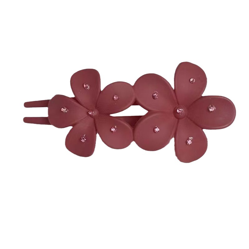 Hairpin Hairpin Back Of The Head Point Drill Delicate Network Red Explosive Temperament Elegant College Students High Appearance Level Of Everything With 23 Item Picture