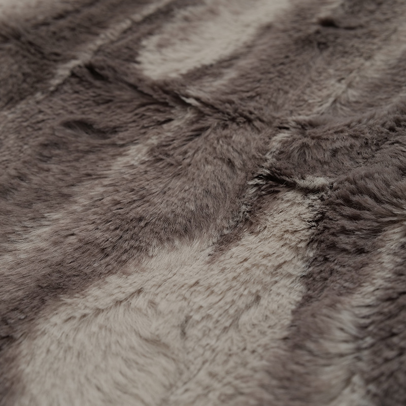 Printed Brushed Pv Fleece Double Blanket Tv Blanket Air Conditioning Blanket Office Blanket Autumn And Winter Warm Blanket details Picture
