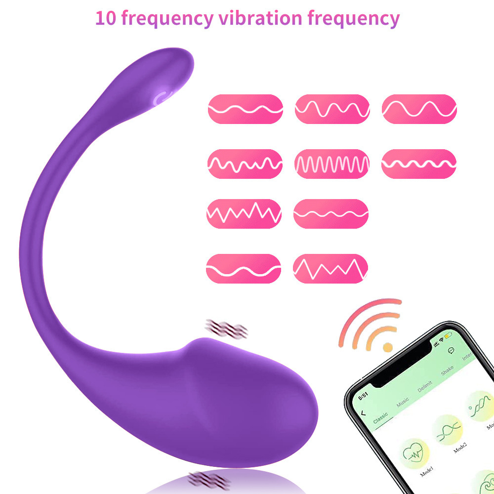 Wireless Remote Control Vibration Egg Jump Female Wear Into The Body Masturbation Device