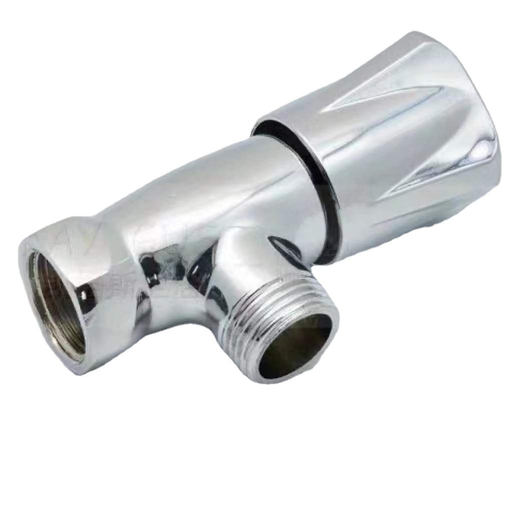 All Copper Thickened Inner Wire Triangle Valve Inner And Outer Wire Toilet Water Heater Angle Valve Hot And Cold Water Inlet Valve
