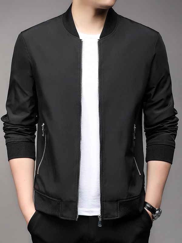 Wholesale of trendy men's long-sleeved loose jackets, outerwear and baseball collars for young men in the autumn of 2023