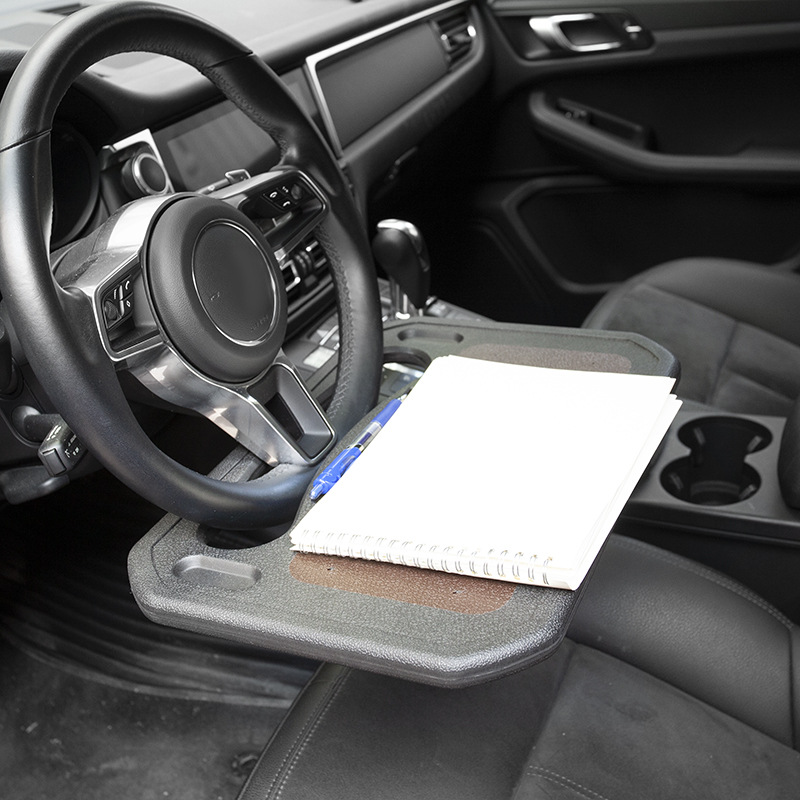 Automotive interior products, car multi-functional steering wheel, dining table, car notebook tray, storage rack, small table board Specification image