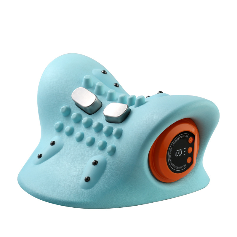 Instrumento de masaje de hombro y cuello multifuncional almohada de masaje portátil hogar eléctrico amasador de cuello EMS compresa caliente pulso nuevo Application Scenario