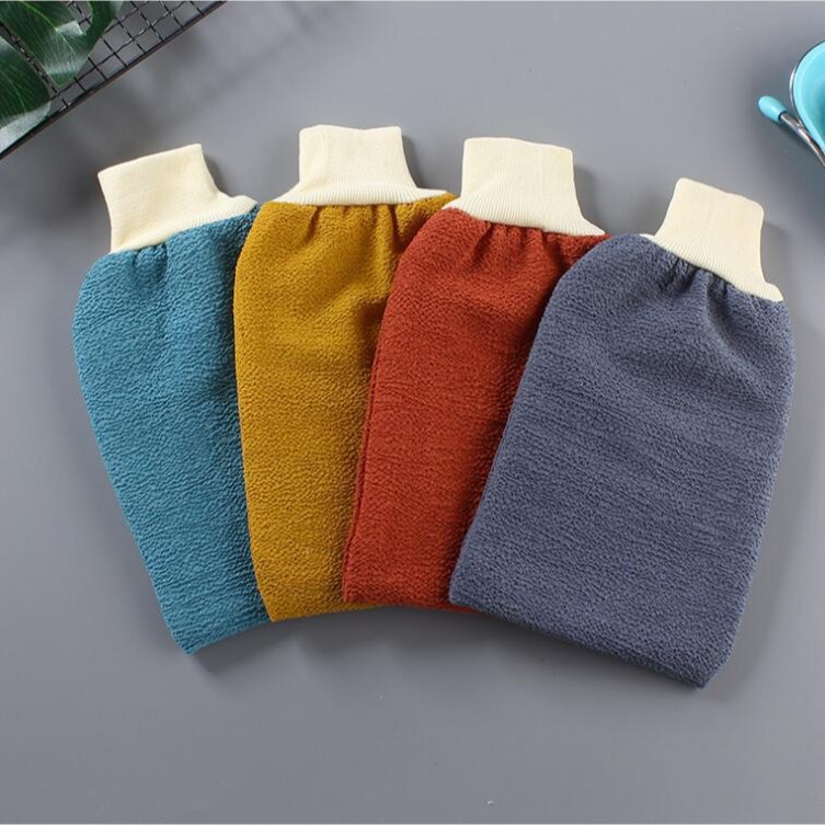 洗澡浴擦双面搓背搓泥搓澡加厚海绵沐浴手套批发洗澡巾搓澡巾