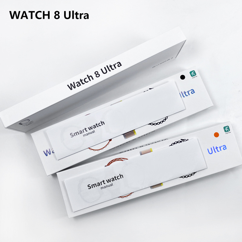现货工厂watch8 ULTAR蓝牙通话手表 NFC运动1.91大屏无线充S8手环详情图3