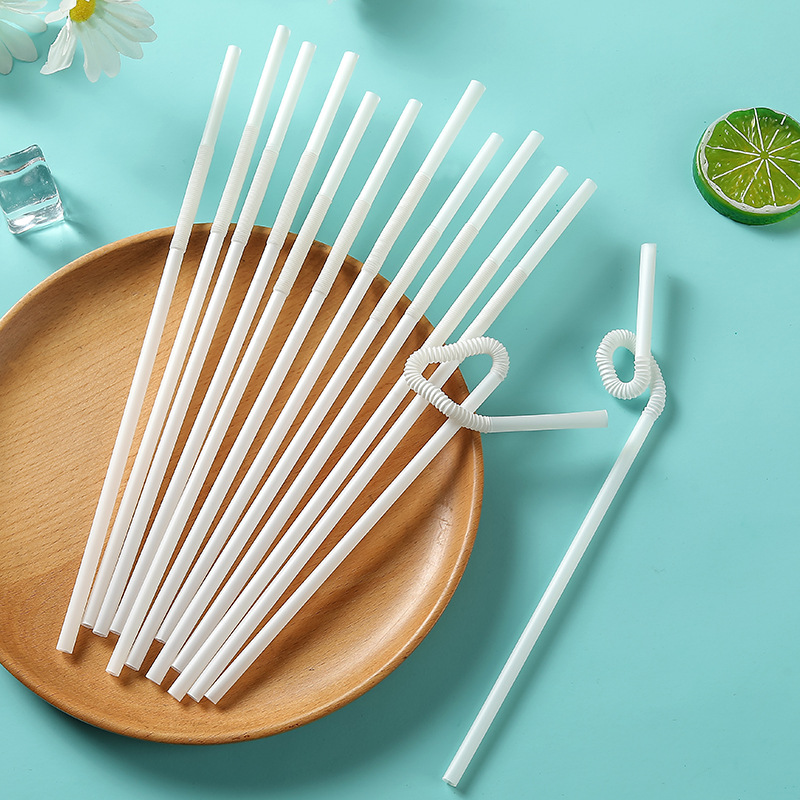 Monters Pla Polylactic Acid Biodegradable Disposable Straw Independent Packaging Art Straw 6-260Mm details Picture