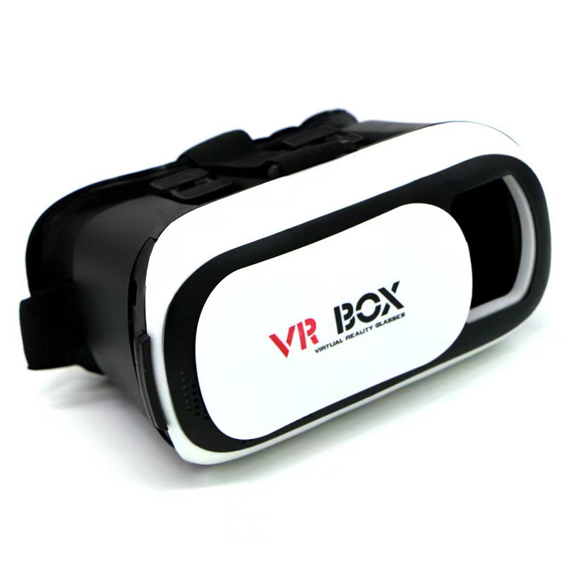 爆款VR/BOX二代/头戴式VR眼白底实物图