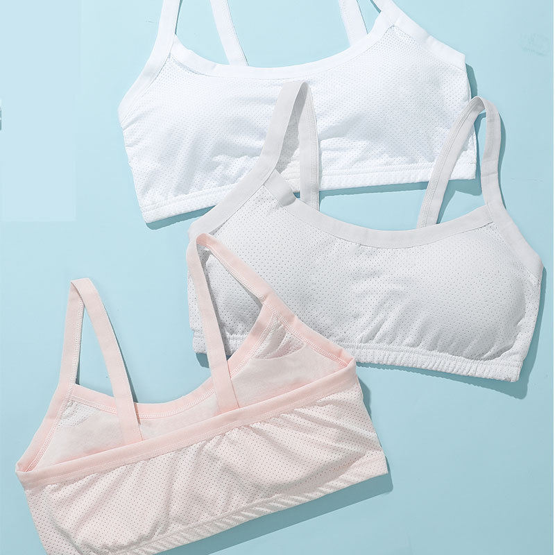 New girl bra four seasons general adolescent development period junior high school sports underwear small vest without underwire thumbnail