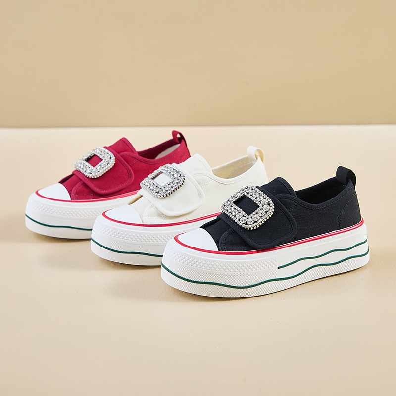 莆田鞋/人本帆布鞋/空军一号/裙子/shoes细节图