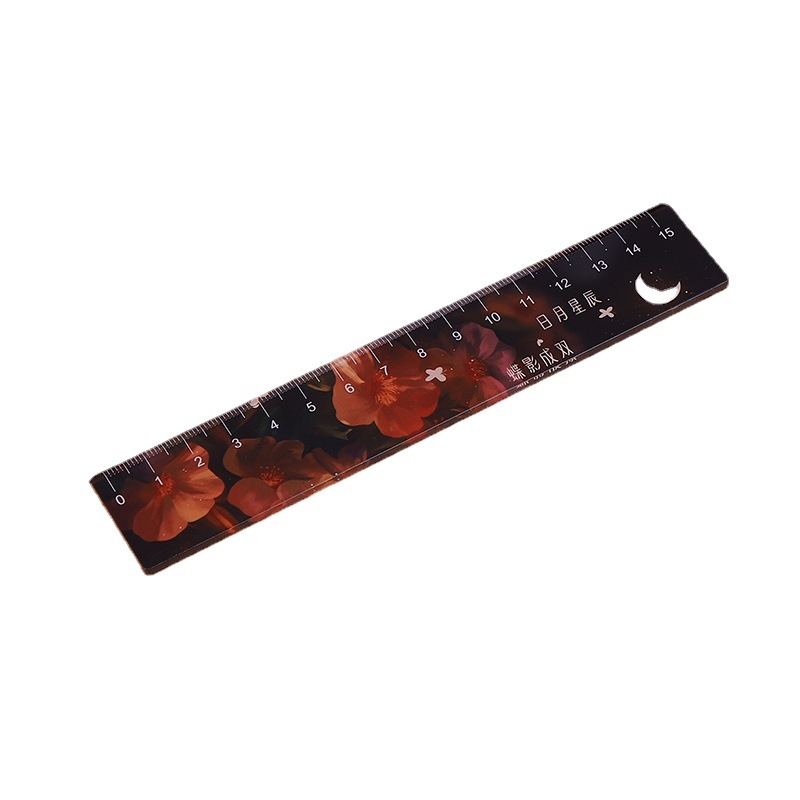 Acrylic student measuring 15CM stationery ruler acrylic ruler Item Picture