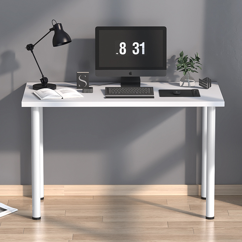Nordic minimalist study computer desk, simple small table, ins style long table, bedroom, home, dormitory, makeup table details Picture