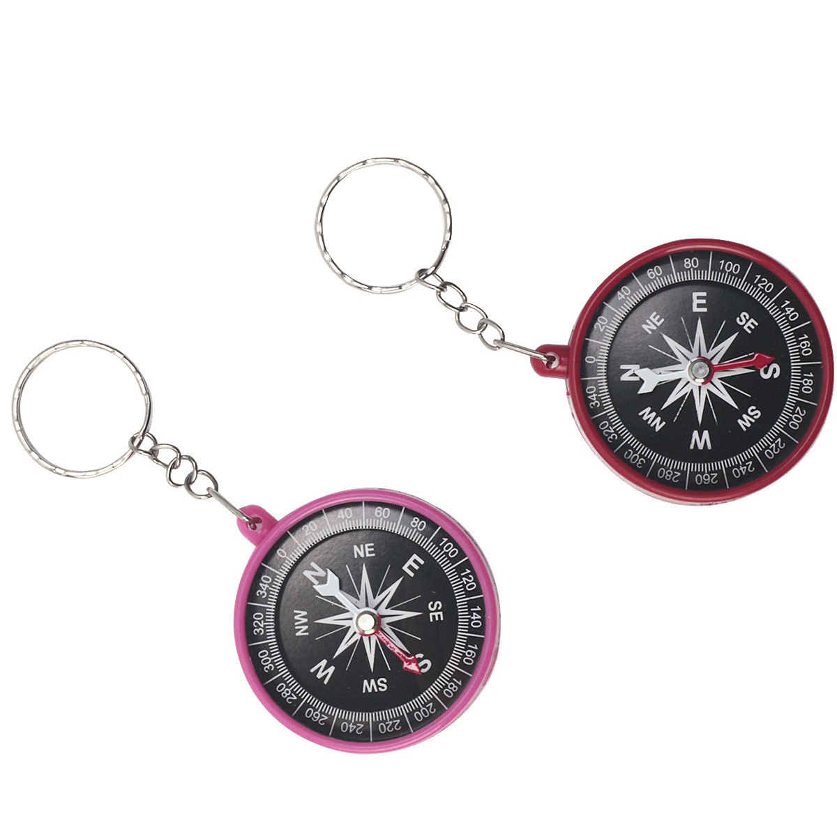 Outdoor compass, plastic compass, student and children's experimental teaching AIDS, kindergarten early education and intelligence small details Picture
