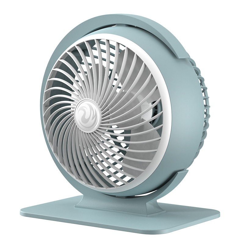 新款台式风扇迷你便携充电USB家用宿舍大风力办公室静音礼品0822