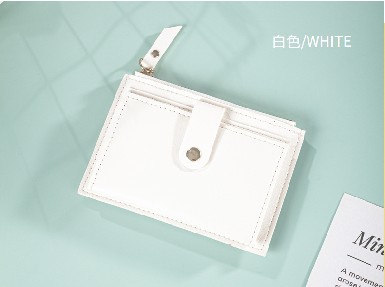 零钱包超女士薄卡包韩版拉链卡片包糖果色公交学生银行卡套美金包详情21
