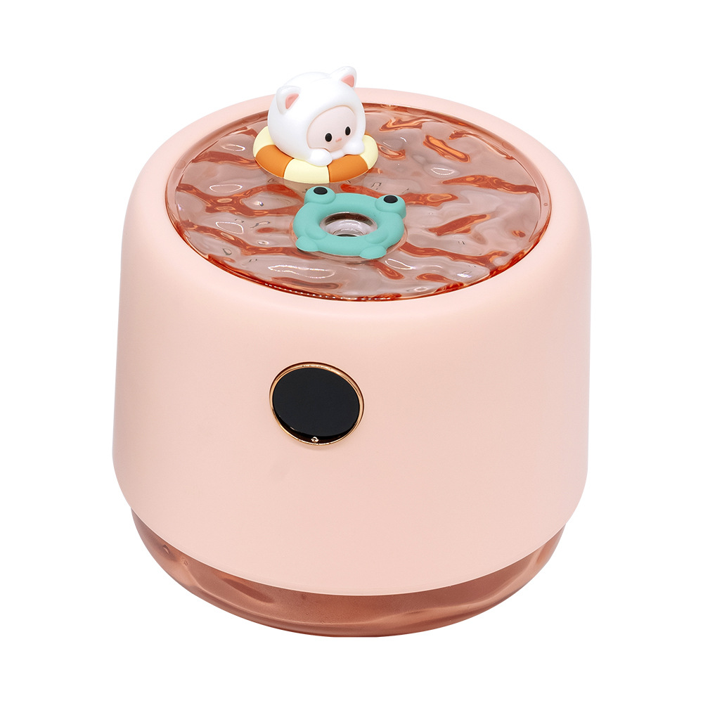 New humidifier, large spray for home use, bedroom, desktop, office, pregnant women and infants, air purification, seven-color ambient light Application Scenario