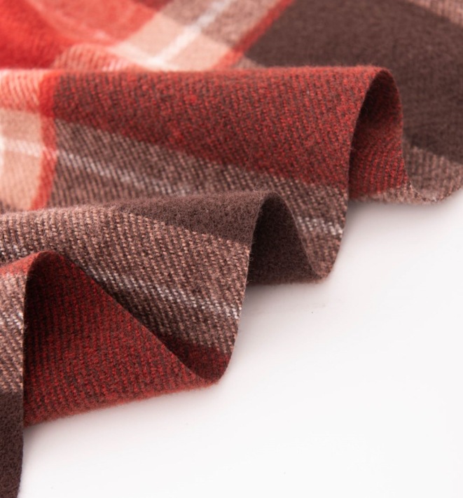 2025跨境仿羊绒格子围巾女冬季高级感时尚简约围脖中长款保暖披肩详情14