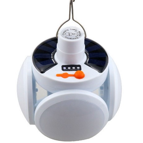 Solar football lamp, night market street lamp, 2029 foldable bulb lamp, LED charging emergency lighting, street lamp Item Picture