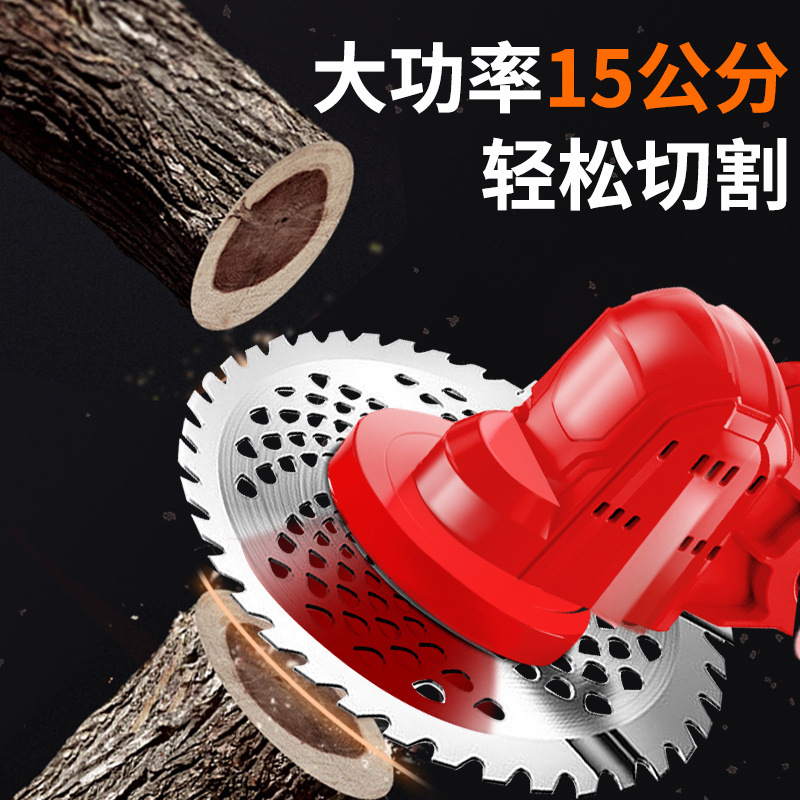 Electric Mower Lithium Mower Multi-Functional Small Household Handheld Charging Mower Wireless Mower Specification drawing