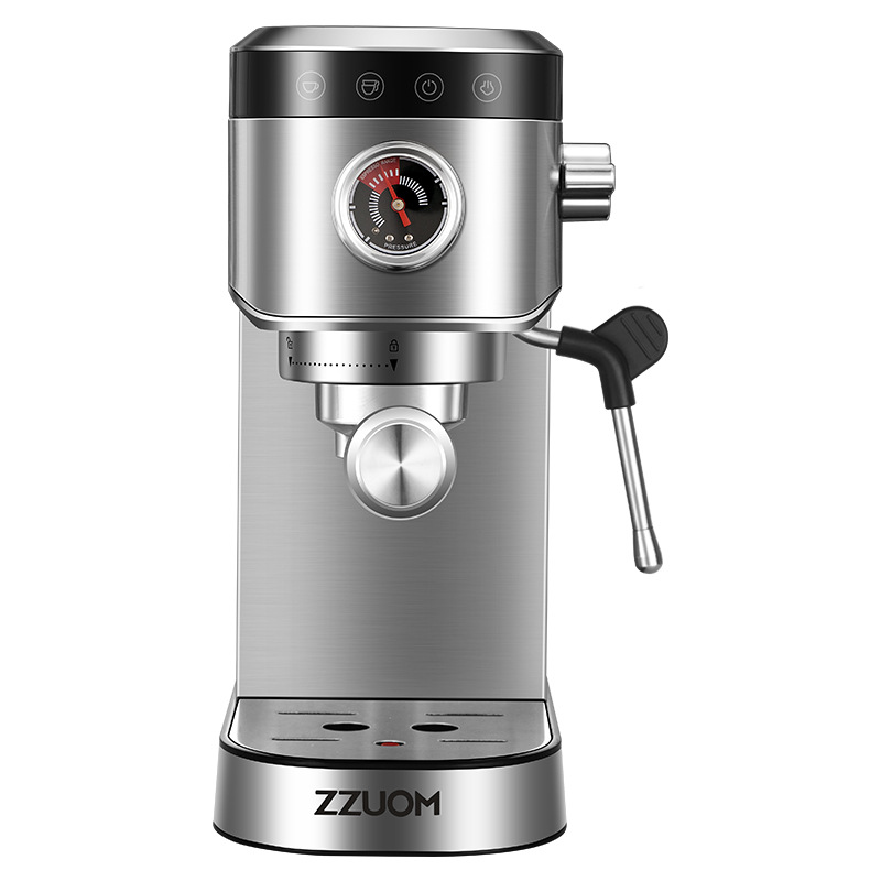 Cross-Border Coffee Machine Italian Semi-Automatic Home Commercial Coffee Machine Extraction Steam Milk Foam New Spot Application Scenario